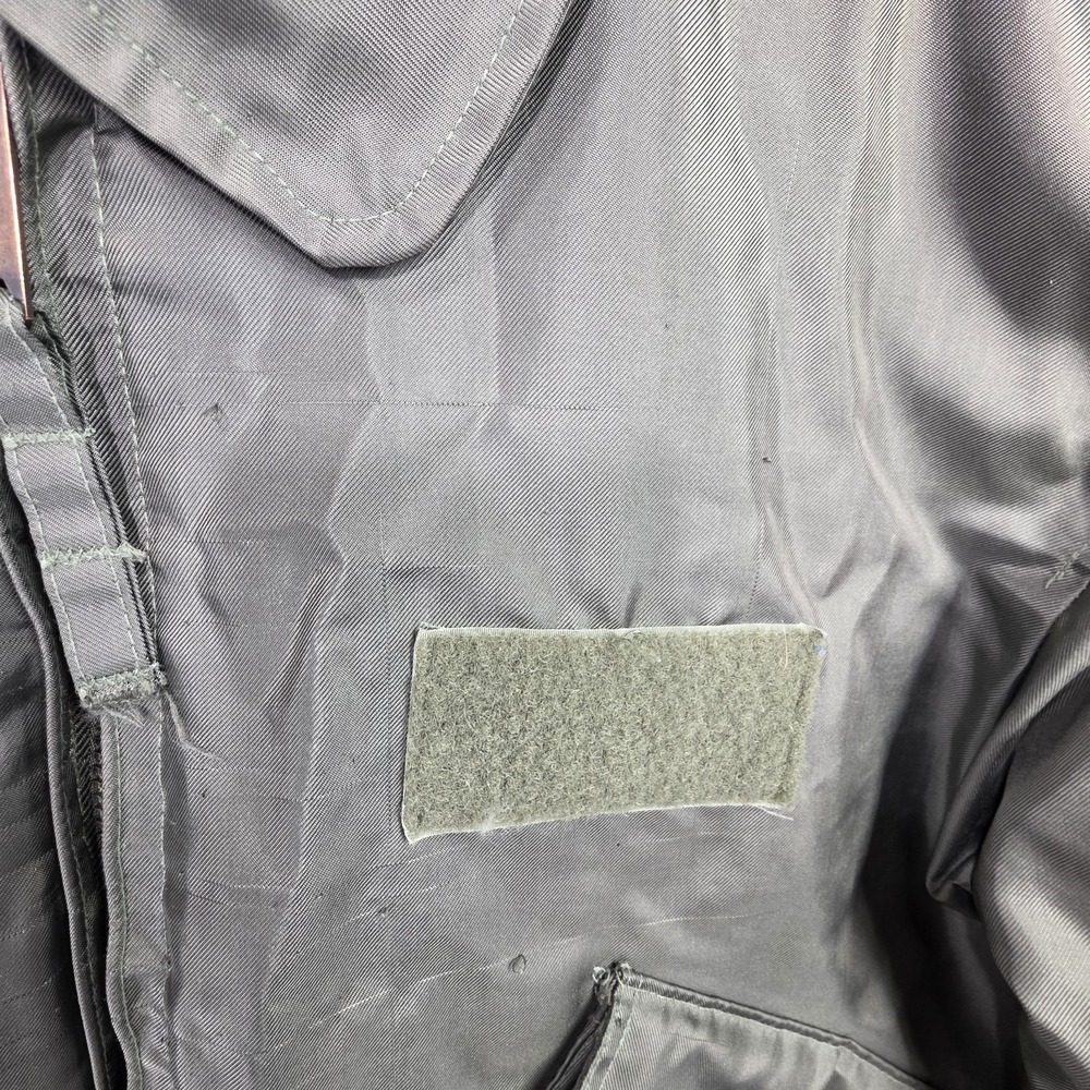 Vintage CWU-45/P Winter Weight Flight Jacket Isratex Inc Green Size Large - Picture 5 of 16